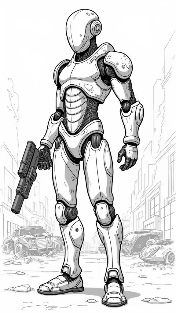 terminator coloring pages